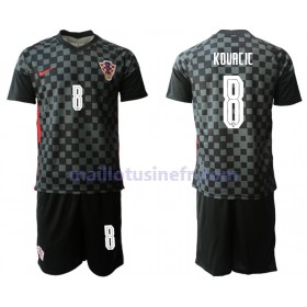 Maillot de Foot Croatie Mateo Kovacic 8 Extérieur UEFA EURO 2020 - Enfant